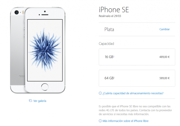 Obrázek - Ceny iPhone SE ve Španělsku