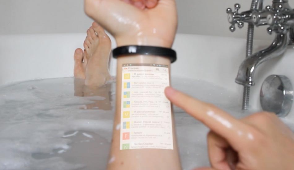 Cicret Bracelet, Proměňte svou pokožku v tablet 11 Cicret Bracelet, Proměňte svou pokožku v tablet