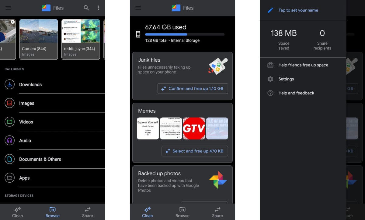 Další aplikace, kterou můžete vyzkoušet v tmavém režimu: Soubory Google Dalsi aplikace kterou muzete vyzkouset v tmavem rezimu Soubory Google
