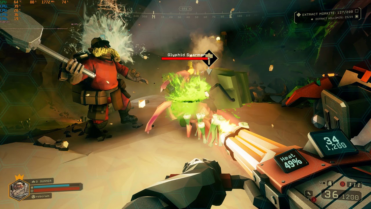 Deep Rock Galactic Review - Vnitřní světy