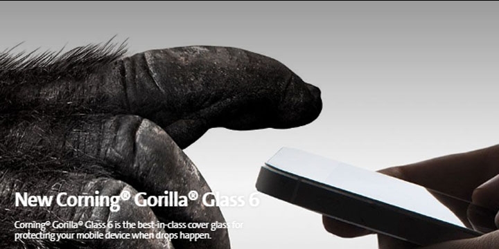 Díky Gorilla Glass 6 bude váš mobilní telefon lépe odolávat kapkám 10 Díky Gorilla Glass 6 bude váš mobilní telefon lépe odolávat kapkám