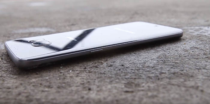 Galaxy S7 düşme testi