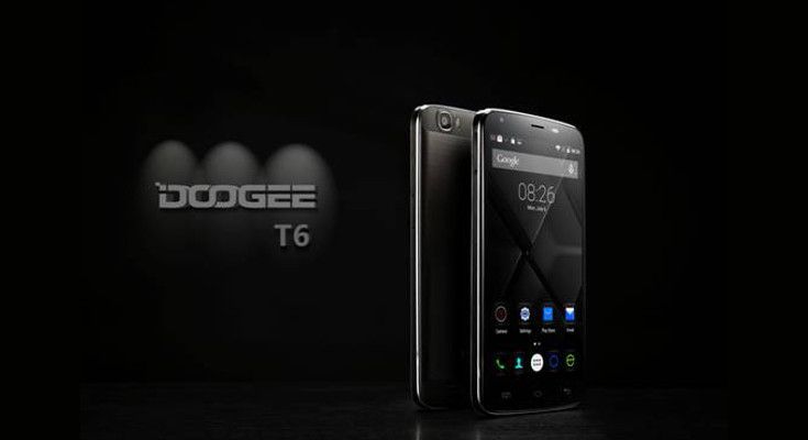 Doogee T6 oznámil s brutální baterií 10 Doogee T6 acımasız pil ile duyuruldu