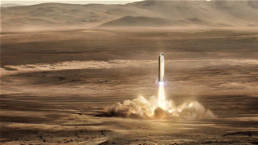 Elon Musk stanoví datum kolonizace Marsu Za 10 let bude lidstvo moci žít v Mars Base Alpha, kolonii Marsu, kterou si Musk představoval.