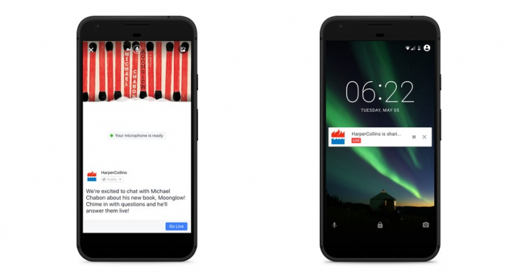 Obrázek - Facebook Live umožní živé streamování zvuku