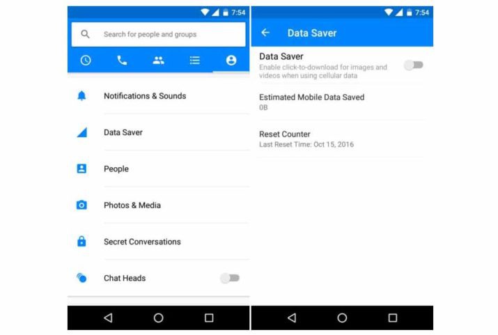 Obrázek - Facebook Messenger přidá možnost ukládání dat