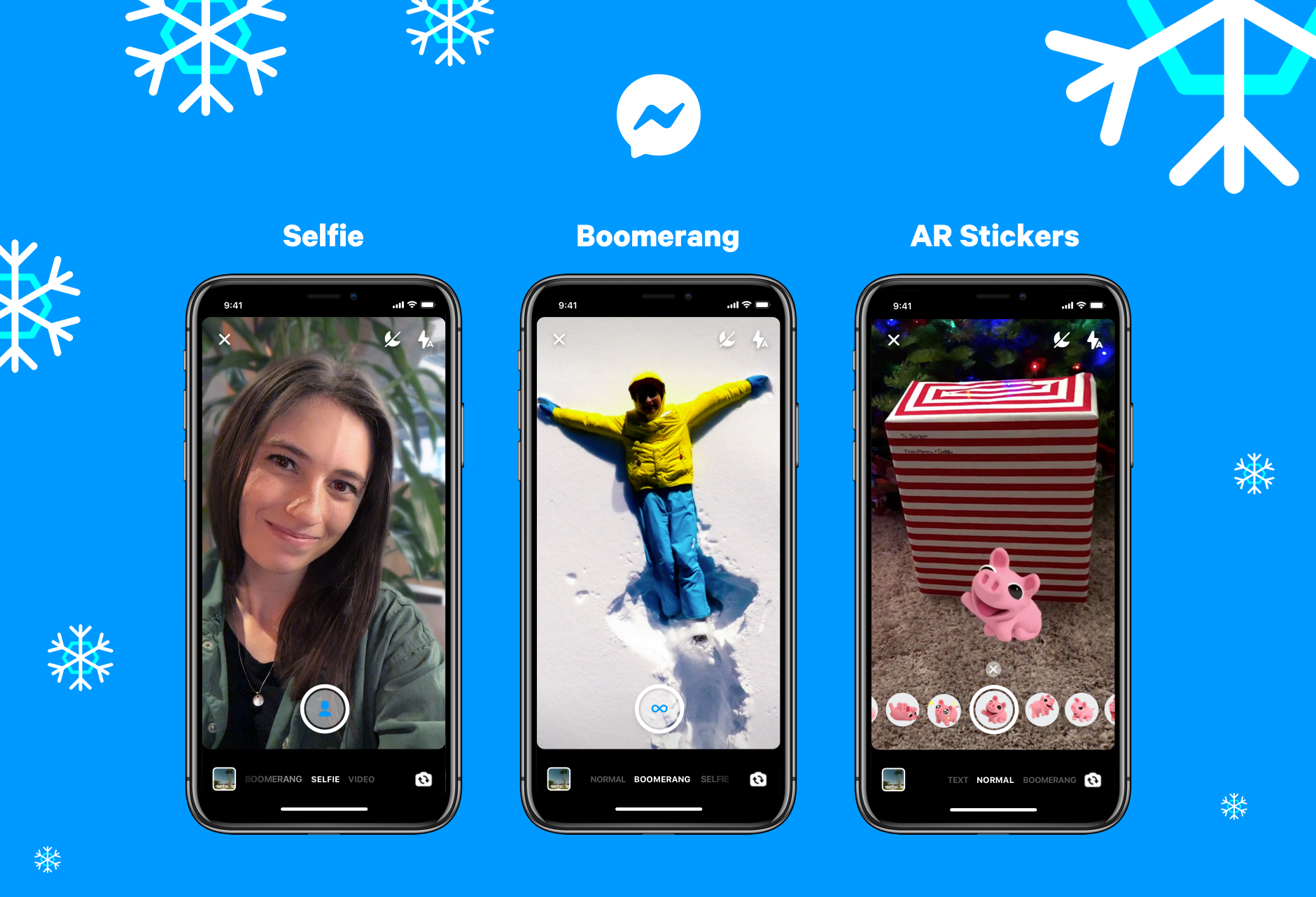 Facebook Messenger přidává nový režim selfie proti vyhlazení…