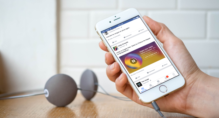 Facebook bude na časové ose přehrávat skladby ze Spotify a Apple Music 1 Facebook bude na časové ose přehrávat skladby ze Spotify a Apple Music