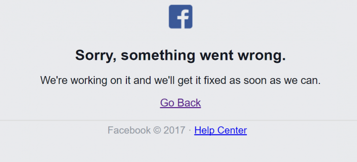 Facebook má problémy a je nepřístupný 3 Obrázek - Facebook má problémy a není přístupný