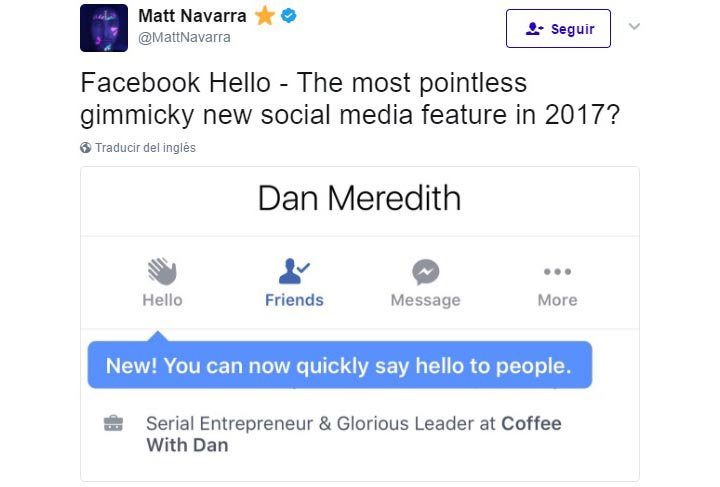 Facebook vám to řekne "Ahoj" jak se dotknout přátel 3 Obrázek - Facebook