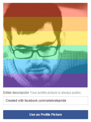 Vizuální - Facebook uvádí filtr na oslavu homosexuálních manželství #LoveWins