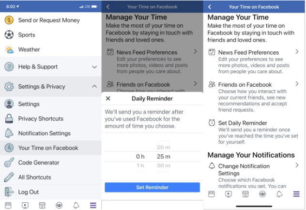 Facebook zobrazuje možnost, která počítá čas, který v aplikaci strávíte Facebook zobrazuje moznost ktera pocita cas ktery v aplikaci stravite