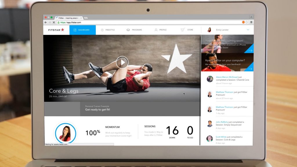 FitStar Personal Trainer, váš kapesní osobní trenér
