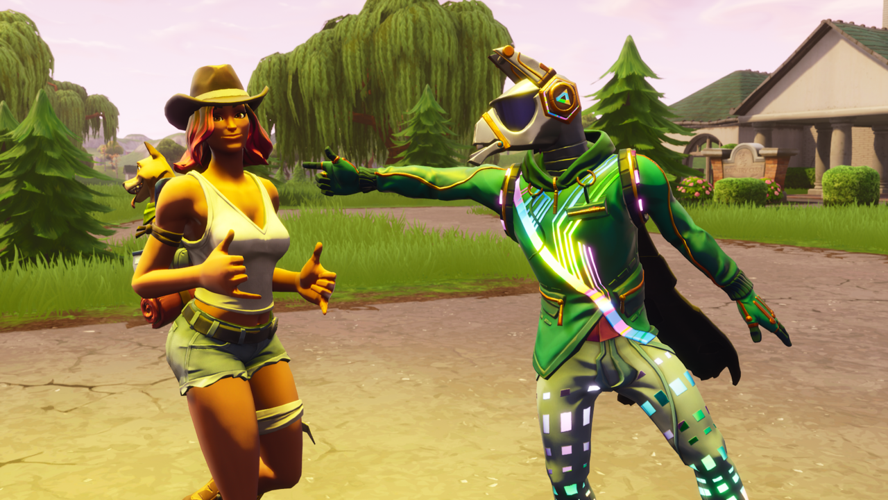 Fortnite: kde tančit mezi ledovými sochami, dinosaury, horkými prameny (výzva ...