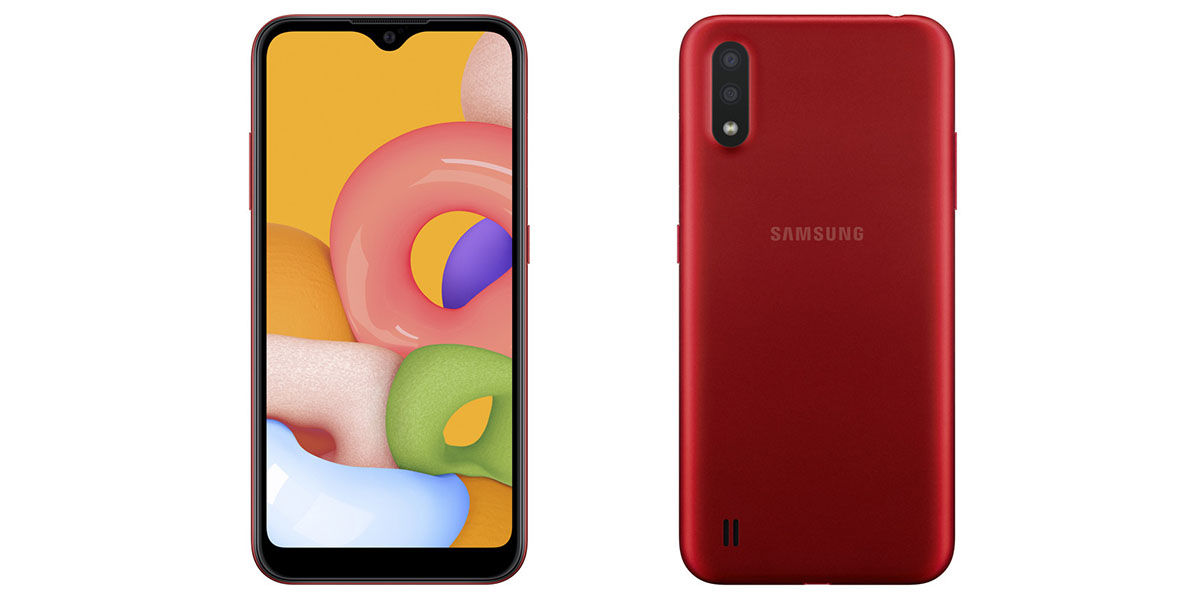 Funkce Samsung Galaxy A01 Core, nejlevnější mobilní telefon ... 1 a01 çekirdek