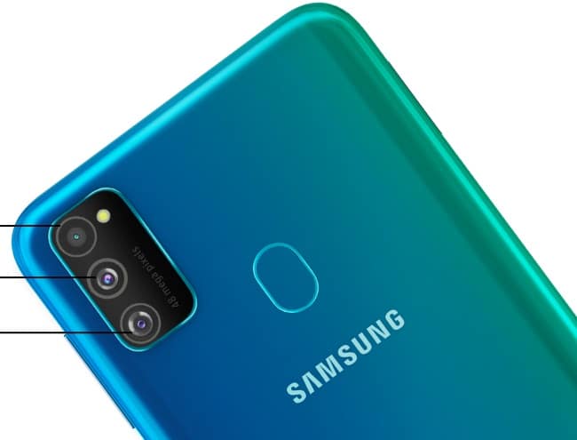 Samsung Galaxy M30s je dodáván s trojitým fotoaparátem 48 MP a baterií 6000 mAh