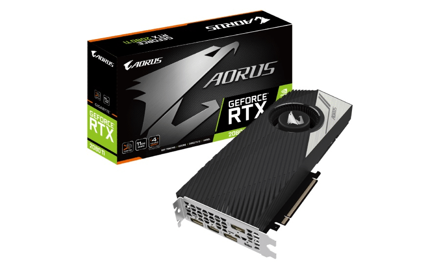 Gigabyte představuje grafiku Aorus Turbo RTX 2080 Ti