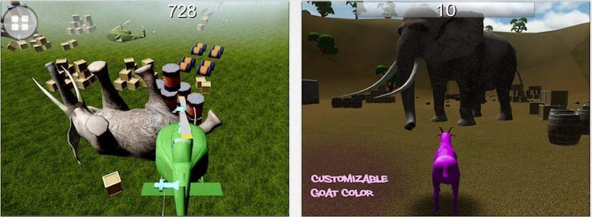 Goat Rampage, kozí simulátor pro iOS 3 Keçi Rampage