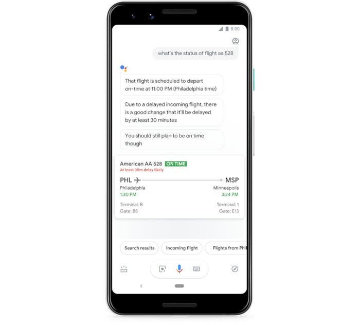 Google Assistant vás bude informovat o zpožděních vašich letů Google Assistant vas bude informovat o zpozdenich vasich letu