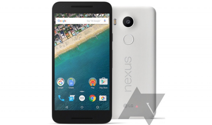 Displej - odhalte Google Nexus 5X, pohled zepředu a dostupné barvy