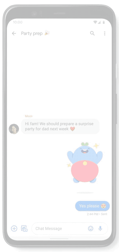 Funkce RCS pro zasílání zpráv ve zprávách Funkce RCS pro zasílání zpráv ve zprávách