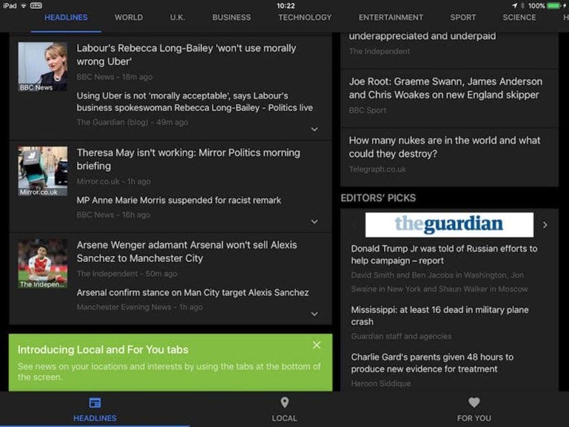 Google reimagines Google News a počasí aplikace Google reimagines Google News a pocasi aplikace