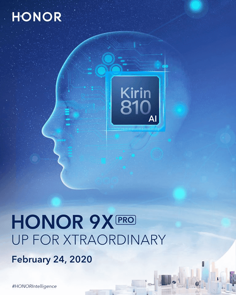 HONOR 9X Pro dorazí do Evropy příští týden s Kirin 810 3 Globální prezentace HONOR 9X Pro