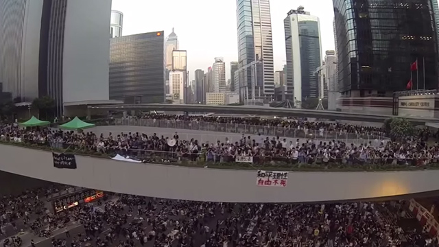 Hongkongské protesty zaznamenané dronem v posledních několika dnech se Hongkong zúčastnil řady veřejných demonstrací a požadoval změnu volebního systému v této oblasti. Vláda…