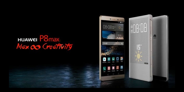 Huawei P8 Max, 6,8palcový obrovský terminál