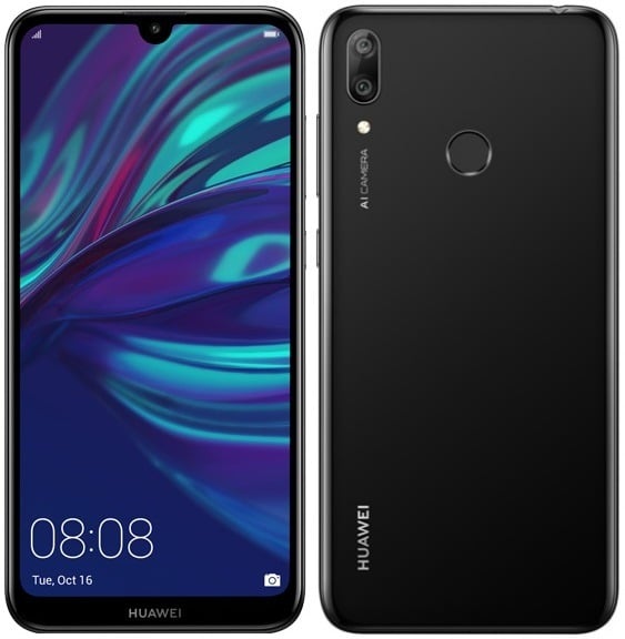 Huawei Y7 2019 přichází s nenápadným zářezem na 6,26palcovém displeji