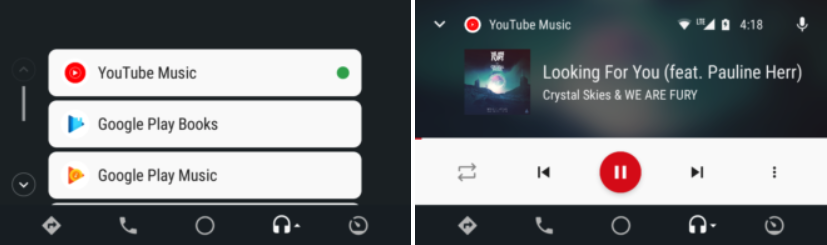 Hudba YouTube je nyní k dispozici v Android Auto Hudba YouTube je nyni k dispozici v Android Auto