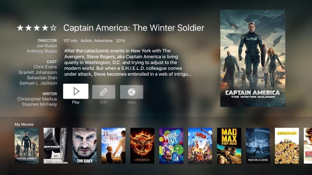 Infuse pro Apple TV aktualizována o zajímavé novinky