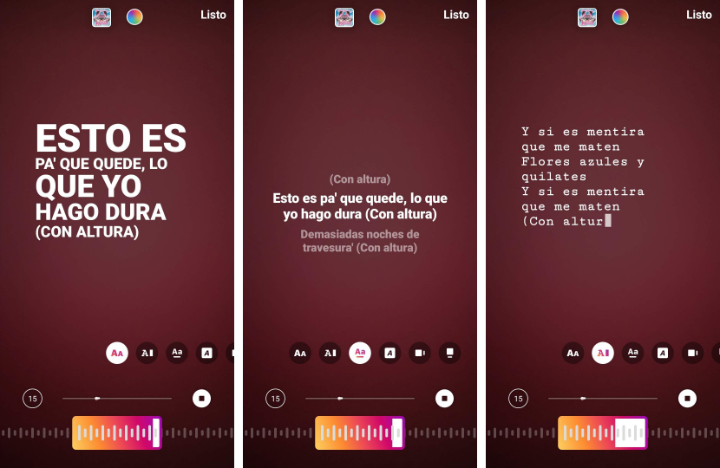 Instagram Stories přidává text k této nálepce: "Hudba" 5 Obrázek - Instagram Stories, & quot; Hudba & quot; přidá text na její nálepku