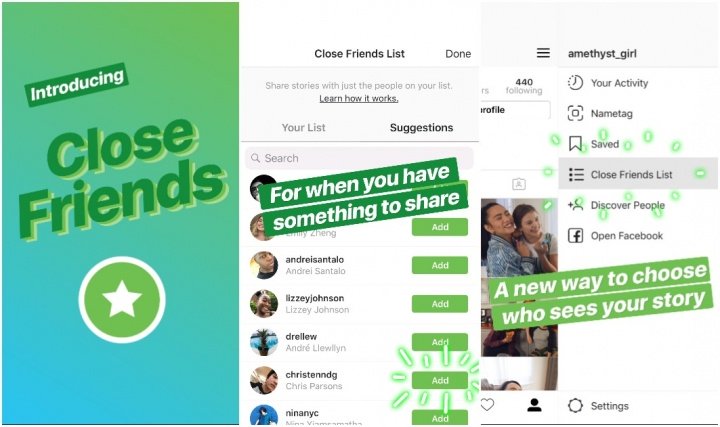 Obrázek - Instagram Stories vám umožní sdílet pouze se svými blízkými přáteli