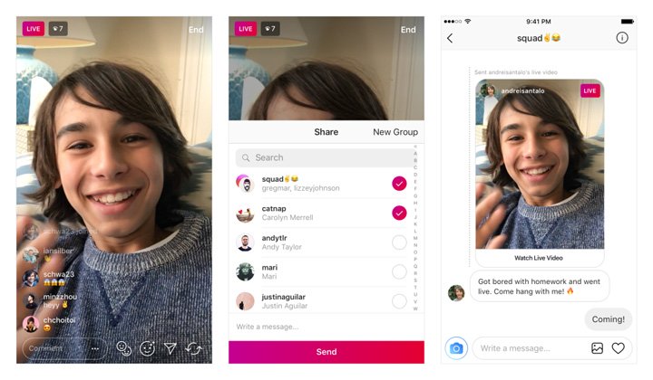 Obrázek - Instagram nyní umožňuje přímé soukromé zveřejňování