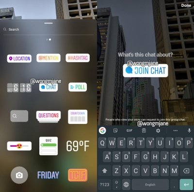 Obrázek - Instagram přidá do příběhů značku chatu, aby se připojil ke skupinovým chatům