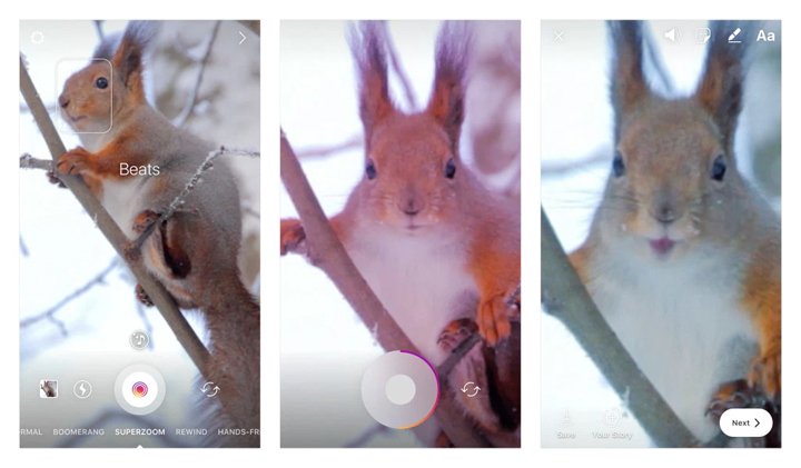 Visual - Instagram přidává na Vánoce nové filtry, samolepky a efekty Superzoom