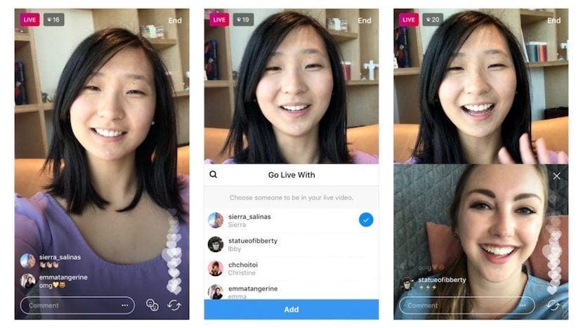 Instagram testuje živé vysílání mezi dvěma lidmi Instagram testuje zive vysilani mezi dvema lidmi
