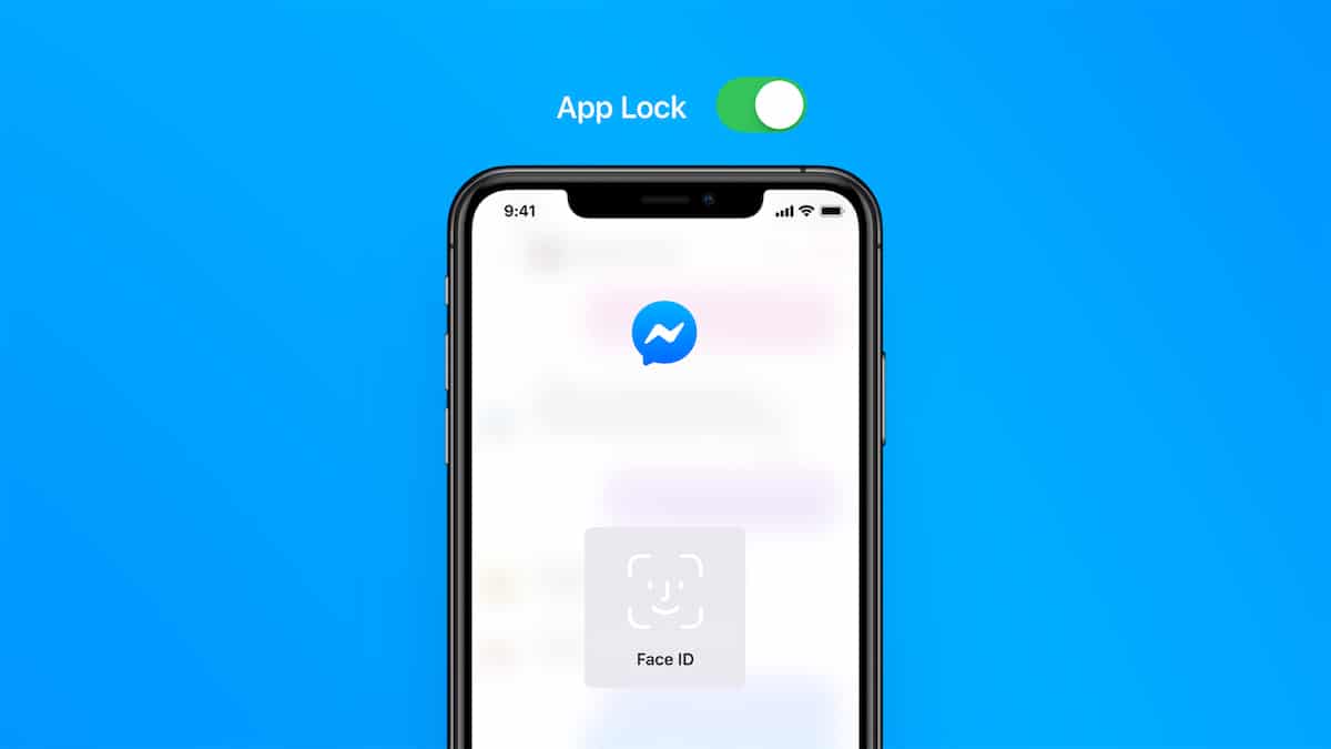 Jak blokovat přístup k Facebook Messenger pomocí Face ID nebo Touch ID 3 Facebook haberci