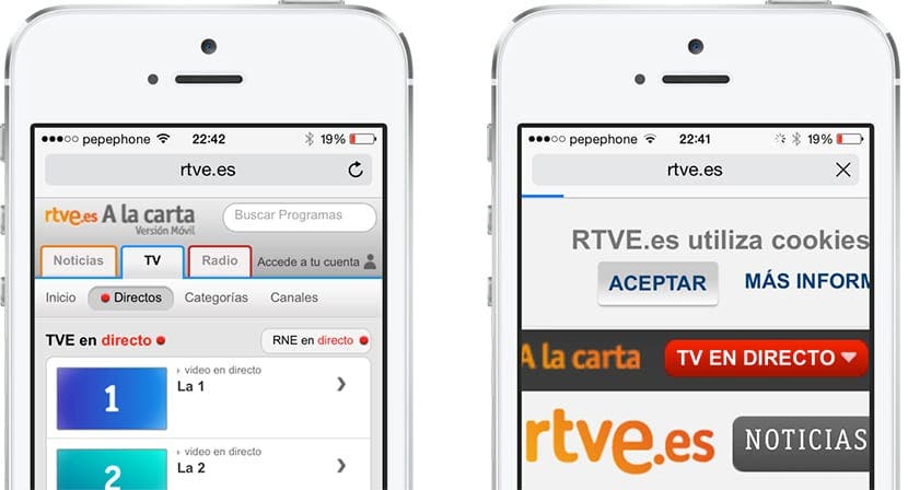 Jak mohu sledovat finále Copa del Rey (Real Madrid - FC Barcelona) zdarma na iPhone? 5 Pohár krále RTVE