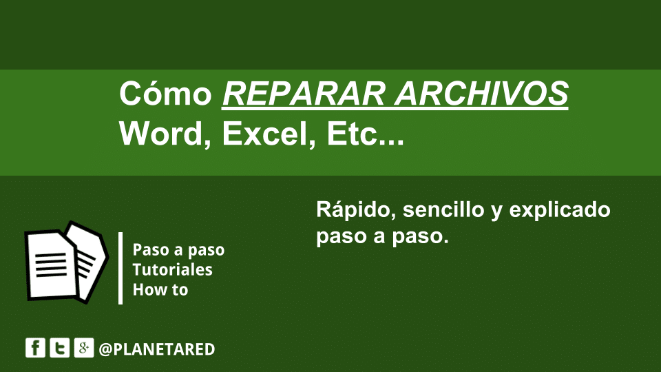Jak opravit poškozené soubory Word, Excel, Powerpoint ...