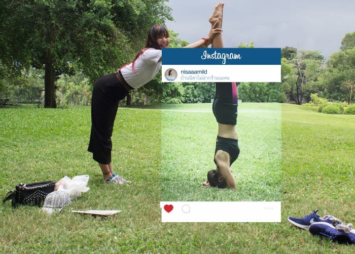yoga yapan insanlar