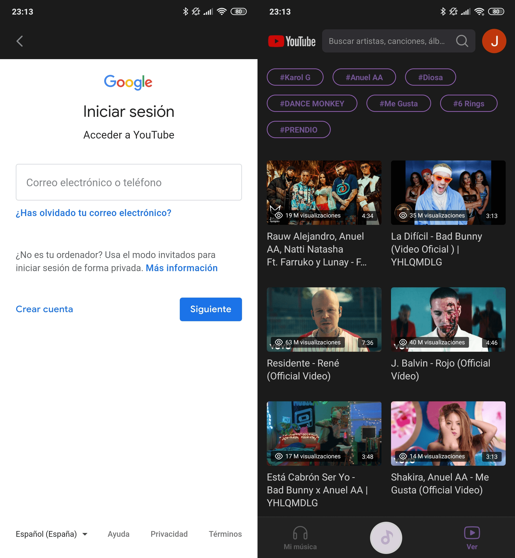 Hudba Xiaomi YouTube