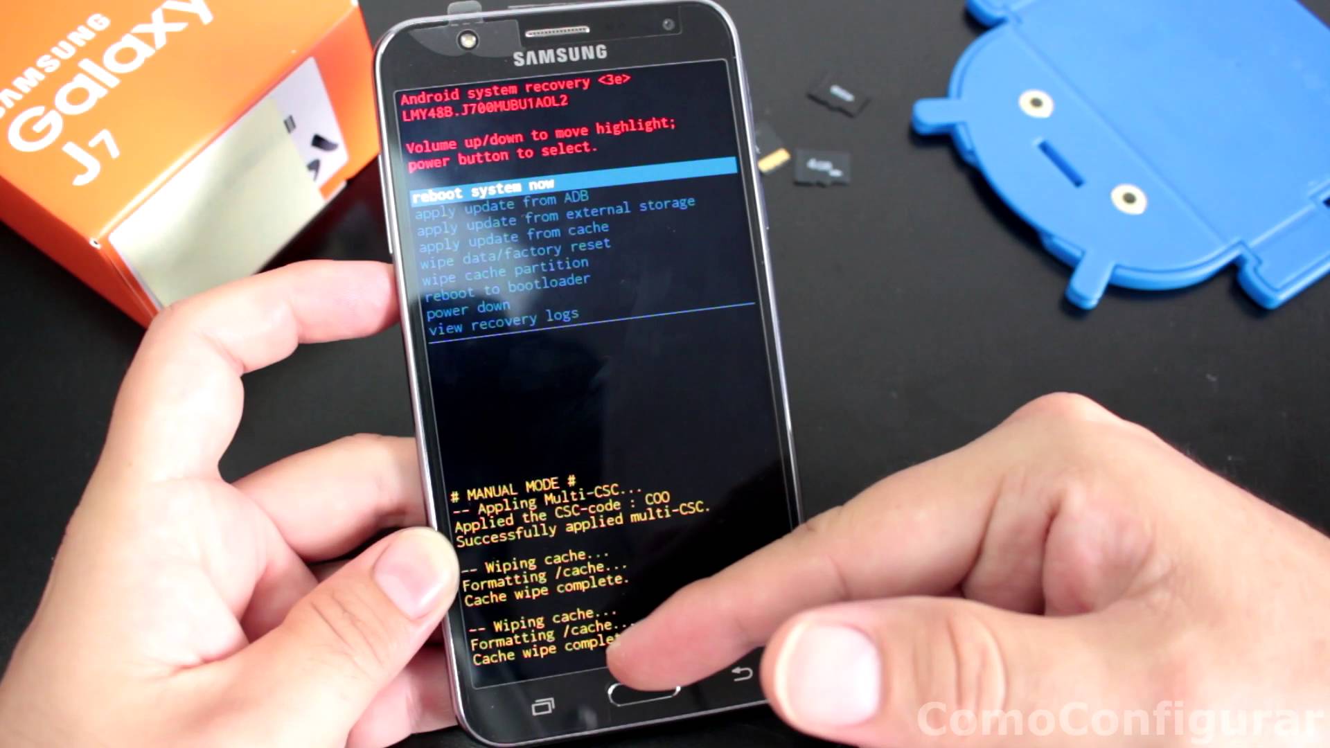 Jak resetovat Samsung Galaxy J2 opravit problémy a chyby