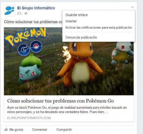 Vizuální - Jak ukládat příspěvky na Facebooku