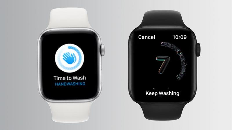 Jak vám Apple Watch připomínají, abyste si umyli ruce?