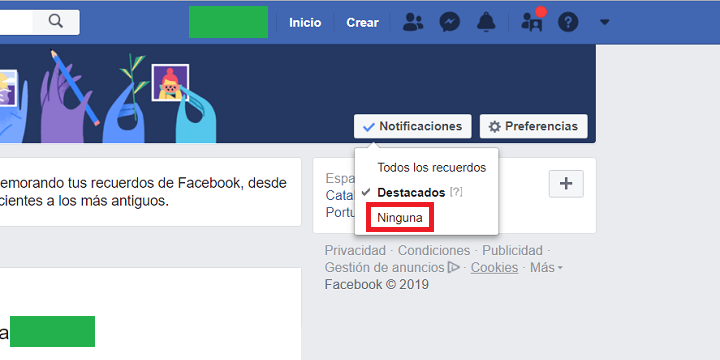 Jak vypnout vzpomínky na Facebooku 4 Vizuální - Jak zakázat vzpomínky na Facebooku