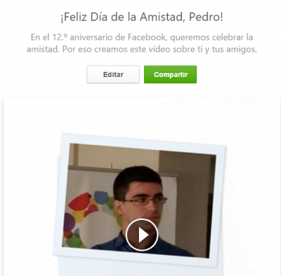 Jak vytvořit video "Den přátelství" Na Facebooku 3 Obrázek - & quot; Den přátelství & quot; Jak vytvořit video? Na Facebooku
