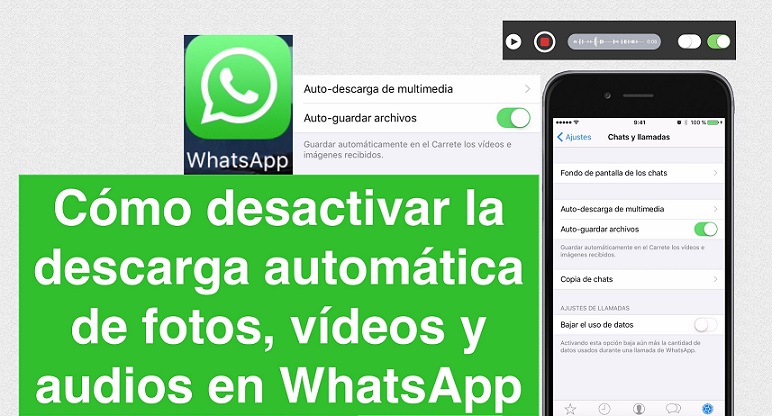 Jak zakázat automatické stahování fotografií a videí v WhatsApp