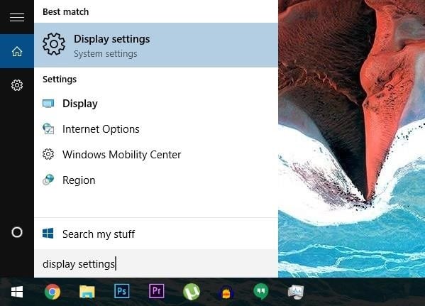 Změna velikosti písma v systému Windows 10